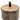 Wood Canister Brown - Casaluna™