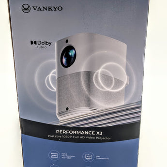 Vankyo X3 Native 1080P FHD Vertical Projector with Dolby Audio Sound