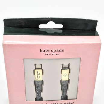 Kate Spade New York 6' Jelly USB-C to Lightning Charging Cables for Apple