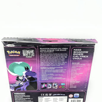 Pokemon TCG Shadow/Ice Rider Calyrex Vmax League Battle Deck