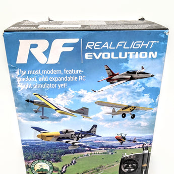 RealFlight Evolution RC Flight Simulator w/InterLink DX Controller