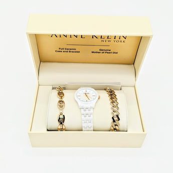 Anne Klein York Two-tone Stainless Women`s Watch 12/7740WTST