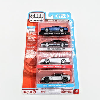 4-Pack Deluxe Series Release 2 Version B - Auto World