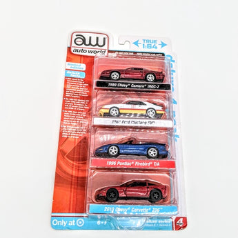 Auto World Target Exclusive Limited Edition Deluxe - 4 Pack