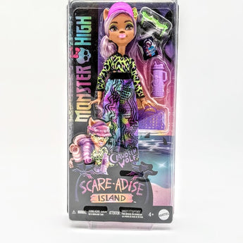 Monster High Scare-adise Island Clawdeen Wolf Fashion Doll with Swimsuit & Accessories