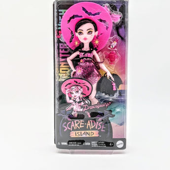 Monster High Scare-adise Island Draculaura Fashion Doll with Swimsuit & Accessories