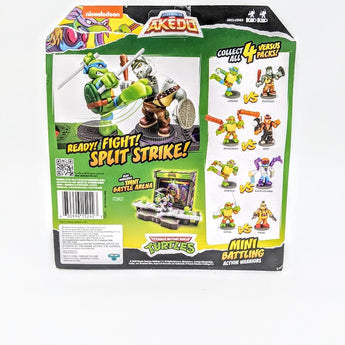 Legends of Akedo Teenage Mutant Ninja Turtles Donatello vs Baxter Stockman Mini Battling Action Figure VERSUS Pack