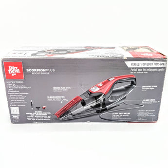 Dirt Devil Scorpion Plus Handheld Vacuum, One Size, Red