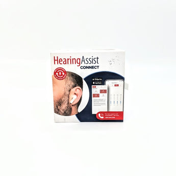 FDA Registered Rechargeable In-The-Ear OTC Hearing Aid Kit, CONNECT by Hearing Assist