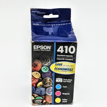 EPSON 410 Claria Premium Ink Standard Capacity Photo Black & Color Combo Pack (T410520-S) Works with Expression Premium XP-530, XP-630, XP-640, XP-7100, XP-830