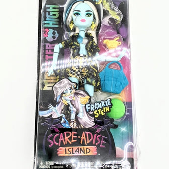 Monster High Scare-adise Island Frankie Stein Fashion Doll with Swimsuit & Accessories