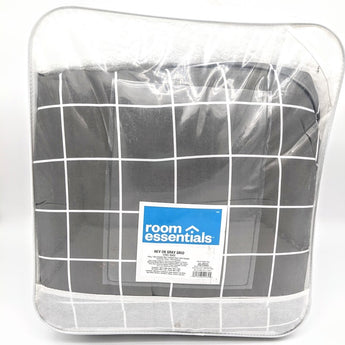 Grid Print Reversible Decorative Comforter Set with Throw - Room Essentials™