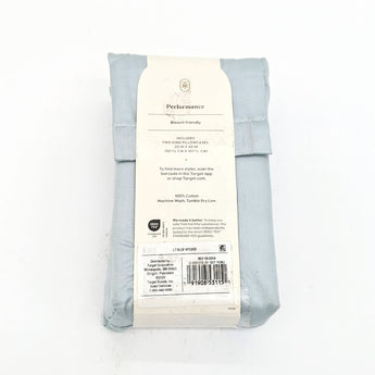 400 Thread Count Solid Performance King Pillowcase Set - Threshold™