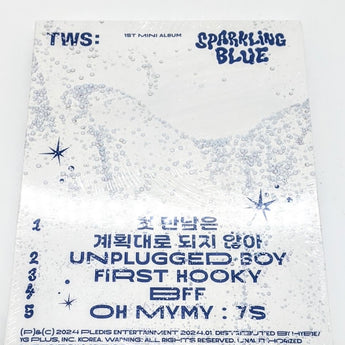 TWS - TWS 1st Mini Album 'Sparkling Blue' (Target Exclusive, CD)