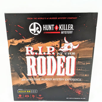 R.I.P. at the Rodeo a Murder Mystery Party Game by Hunt a Killer