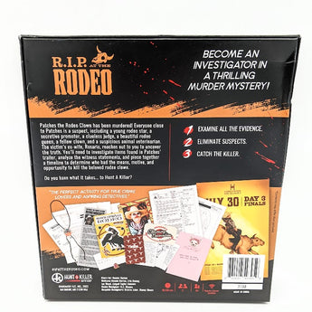 R.I.P. at the Rodeo a Murder Mystery Party Game by Hunt a Killer