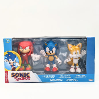 Sonic the Hedgehog Sonic Heroes Collection Knuckles Sonic & Tails Action Figure 3-Pack