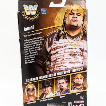 WWE Wrestling Elite Collection Legends Series 23 Jamal Exclusive Action Figure