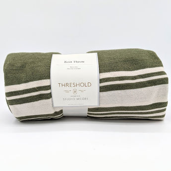 Framed Jacquard Knit Throw Blanket - Threshold™ designed with Studio McGee