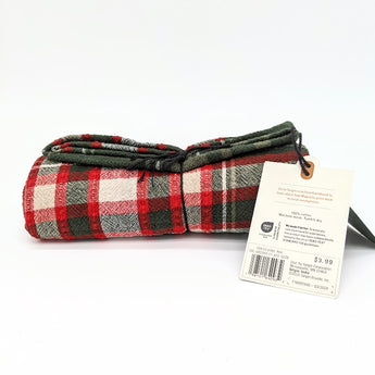 Christmas Plaid Flour Sack Kitchen Towel Dark Green/Red - Hearth & Hand™ with Magnolia