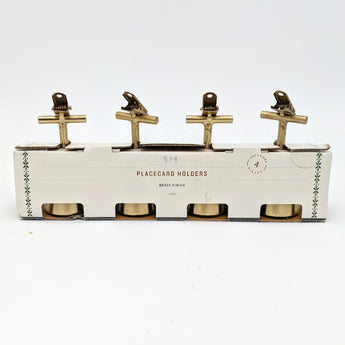 Brass Clip Place Card Holders Antique Finish (Set of 4) - Hearth & Hand™ with Magnolia