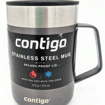 Contigo 14oz Stainless Steel Vacuum-Insulated Mug with Handle