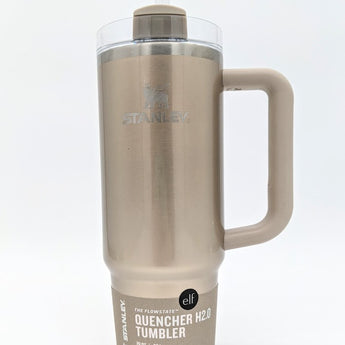 Stanley 30 Oz Stainless Steel H2.0 FlowState Quencher Tumbler Honey Talks - E.l.f.: Dishwasher-Safe Drinkware for All Ages