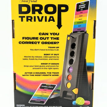 Hasbro Games Drop Trivia Electronic Party Game with Voice & Sounds, Ages 13+