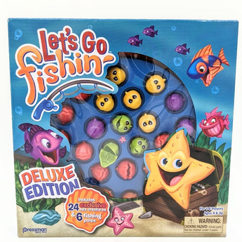 Pressman Let S Go Fishin Deluxe Game