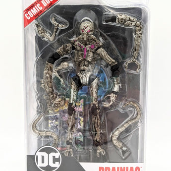 McFarlane Toys DC Superman: Ghosts of Krypton Brainiac Page Punchers with 7" Action Figure