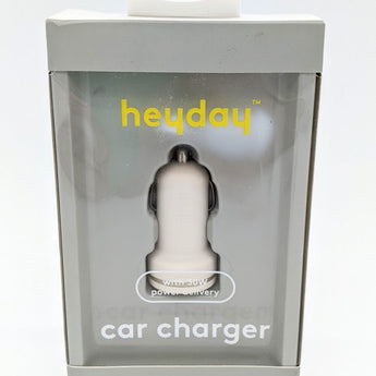 Single Port USB-C 30W Car Charger - Heyday™ Stone White