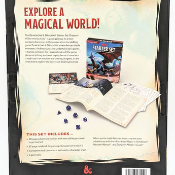 Dungeons & Dragons Dragons of Stormwreck Isle Starter Set Game