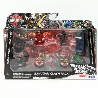 Street Brawl Trox Hammerhead Bruiser & Octogan Bakugan Clash Pack