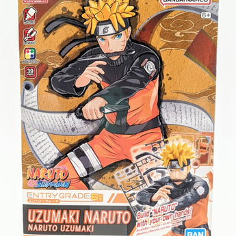 Bandai Naruto Shippuden Entry Grade Uzumaki Naruto Model Kit - Open Miscellaneous