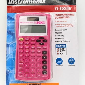 Texas Instruments 30XIIS Scientific Calculator - Positively Pink