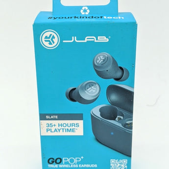 JLAB GO Air POP Wireless Bluetooth Earbuds - Slate