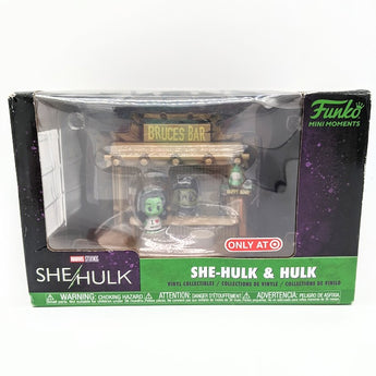 Funko Marvel Mini Moments She-Hulk & Hulk Vinyl Figure (Bruce S Bar)