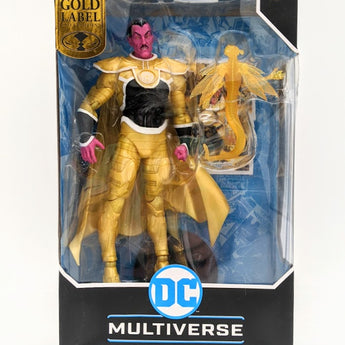 McFarlane Toys DC Multiverse Sinestro Parallax Armor Gold Label Action Figure