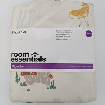 Room Essentials Microfiber Sheet Set Queen Size