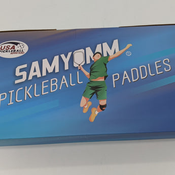 Samyomm Pickleball Paddle with 4 Balls and Carrying Case