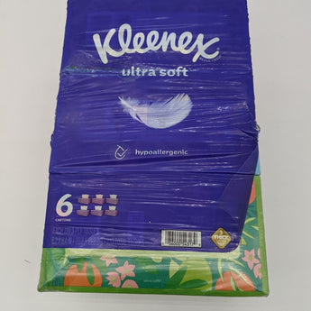 Kleenex Ultra Soft 120 Count 6 Pack, Sealed