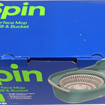 Multi-Surface Mop With Refill and Bucket